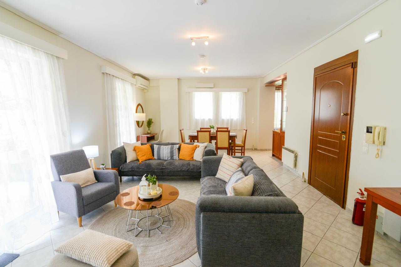 Living room seating area